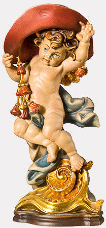 ANGELO CARDINALE SU PIEDISTALLO
