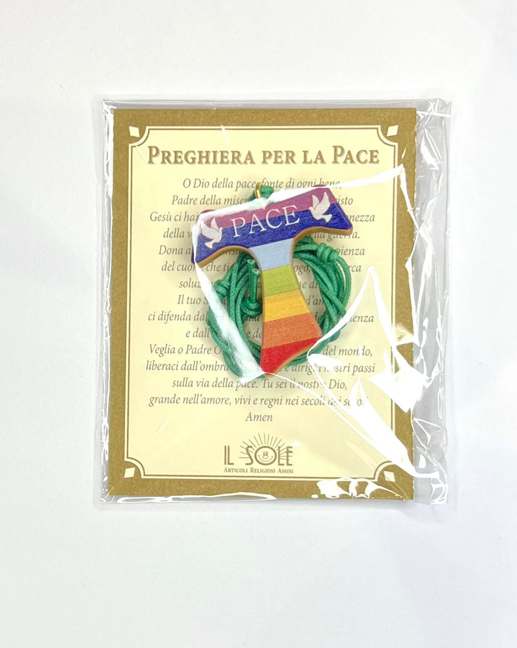 COLLANINE TAU DELLA PACE e PREGHIERA in ITALIANO E IN INGLESE