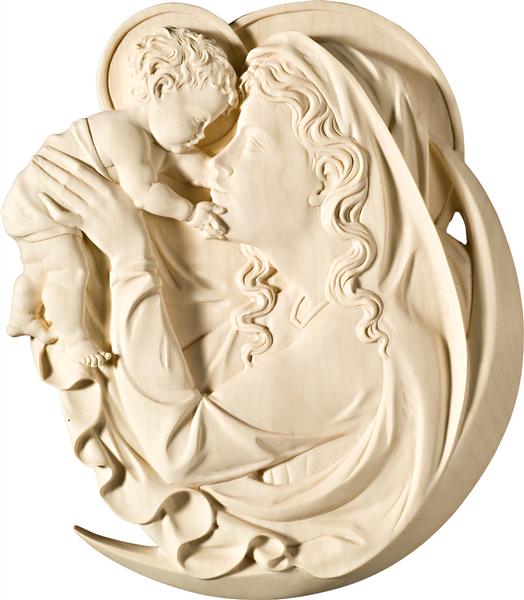 MADONNA LUNA RILIEVO da parete