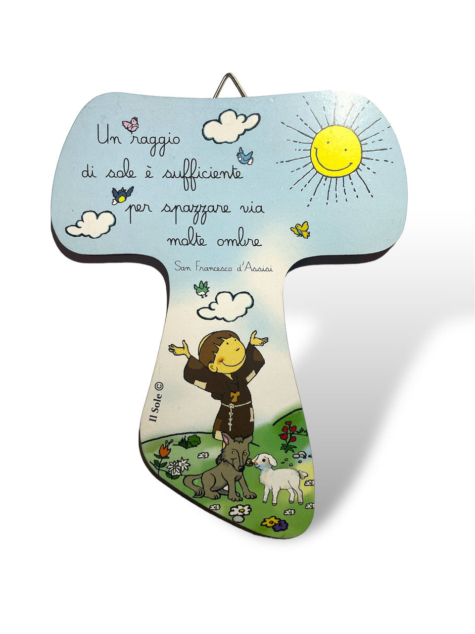 TAU DA PARETE SAN FRANCESCO mod. "ASSORTITO" 15,5 CM