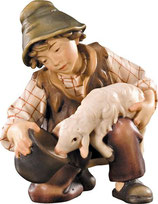 RAGAZZO CON AGNELLO AL POZZO