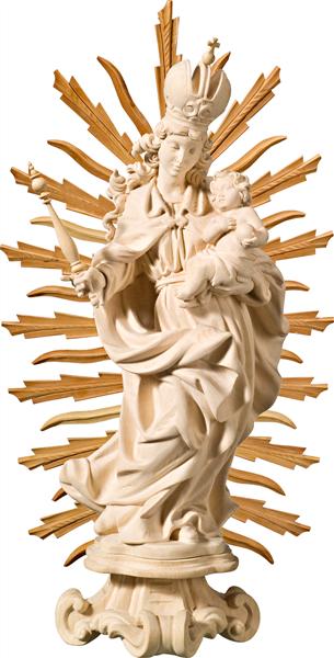 MADONNA BAROCCA CON RAGGIERA
