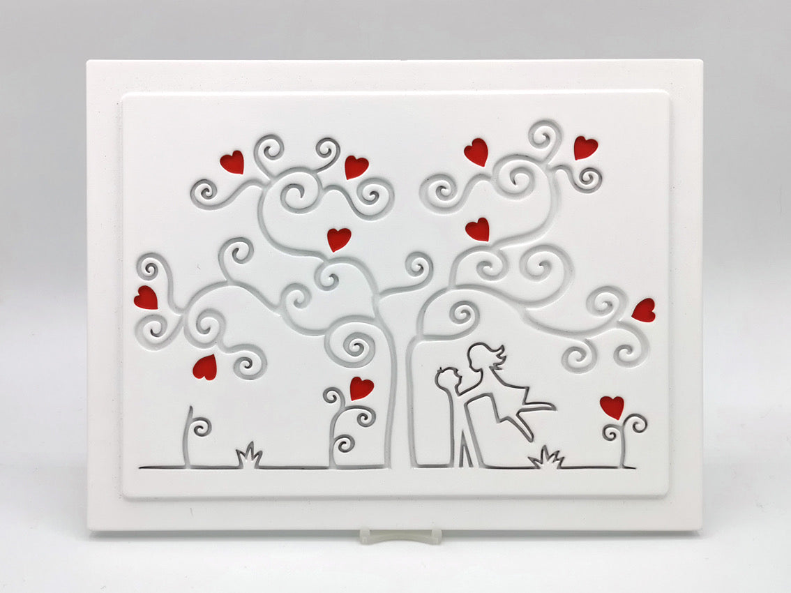 QUADRETTO SOLIDALE MATRIMONIO "ALBERO DELLA VITA"