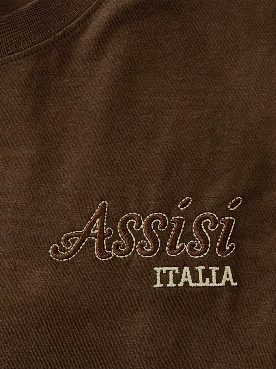 T-SHIRT CON RICAMO "ASSISI"