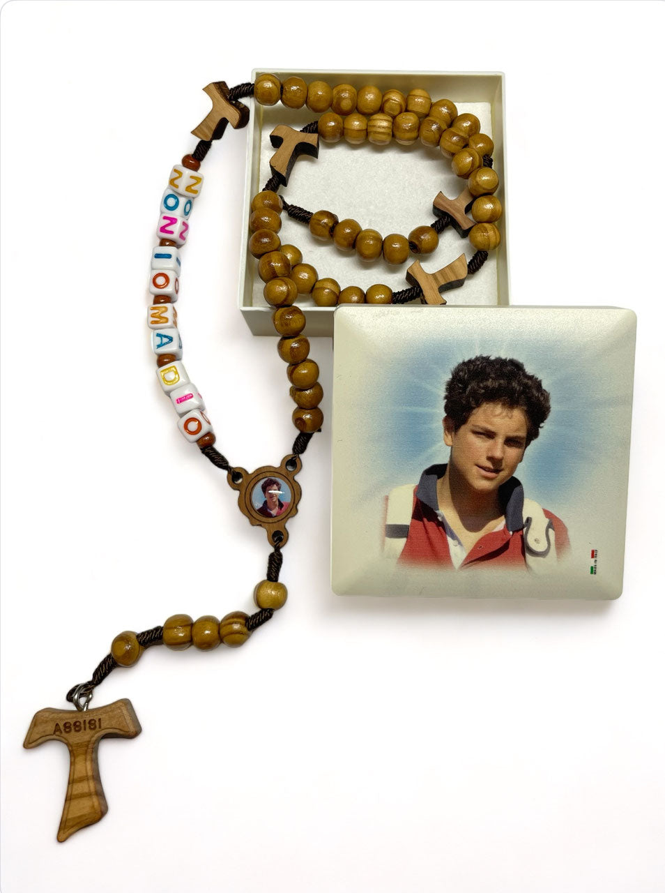 Rosario con scatola Acutis mod.2