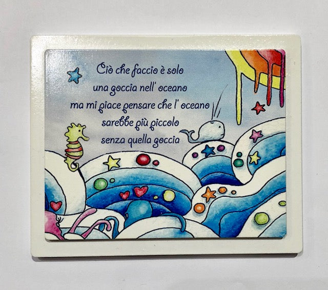 QUADRETTO A 2 LIVELLI SOLIDALE MADRE TERESA