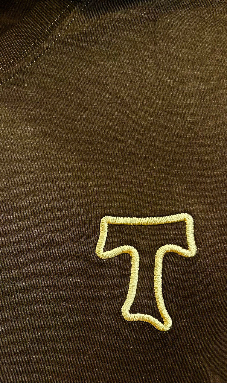 T-SHIRT CON TAU RICAMATO