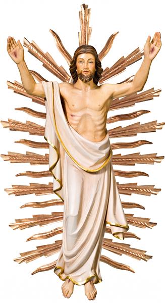 RESURREZIONE DI CRISTO CON RAGGIERA