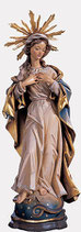 MADONNA IMMACOLATA BAROCCA CON AUREOLA