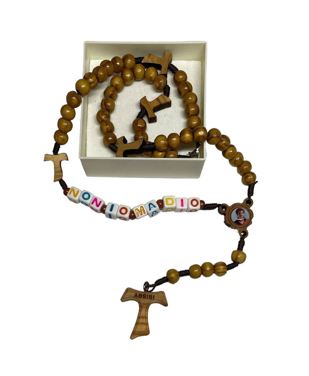 Rosario con scatola Acutis mod.2
