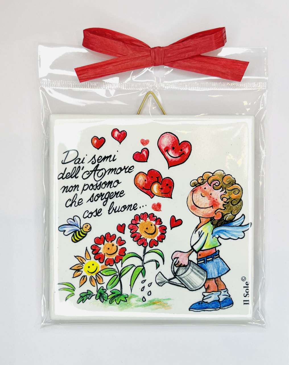 Piastrella "Dai Semi dell'amore"
