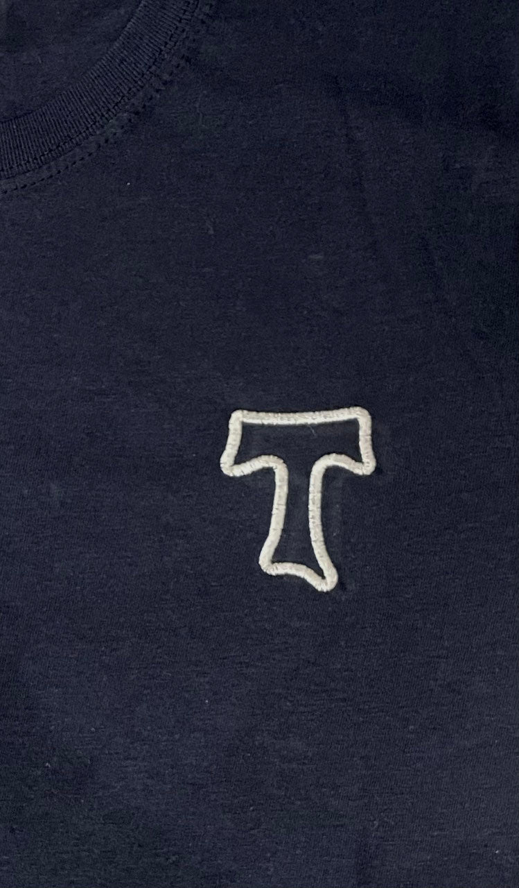 T-SHIRT CON TAU RICAMATO