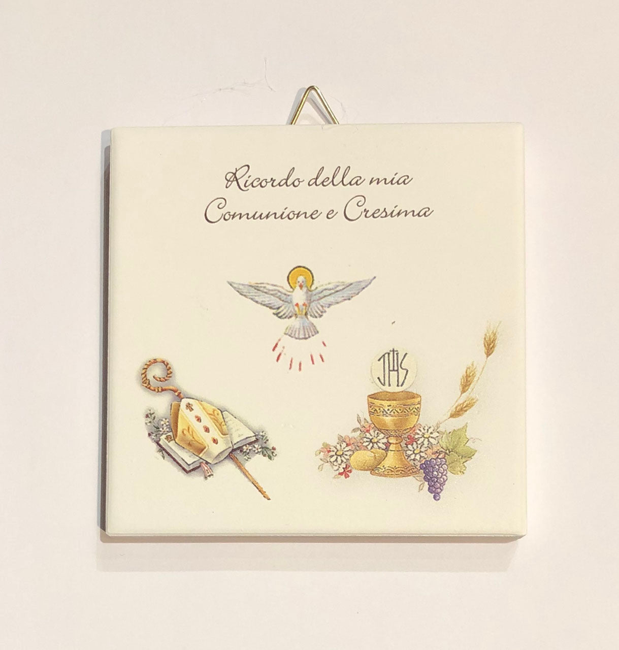 PIASTRELLA per COMUNIONE e CRESIMA