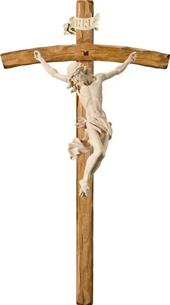 CRISTO BAROCCO SU CROCE ARCATA