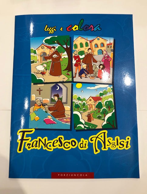 FRANCESCO di ASSISI leggi e colora