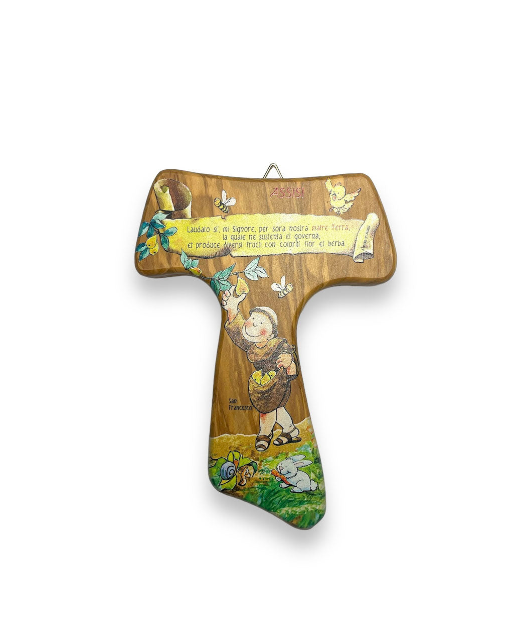 TAU DA PARETE "CANTICO DELLE CREATURE" 16 cm