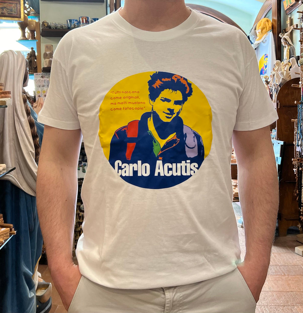 T-SHIRT IMMAGINE CARLO ACUTIS MOD. A