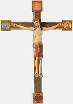 CRISTO ROMANICO SU CROCE