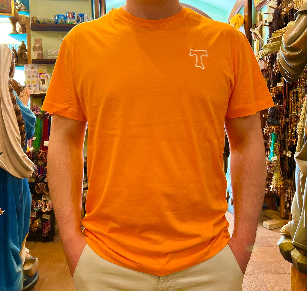 T-SHIRT CON TAU RICAMATO