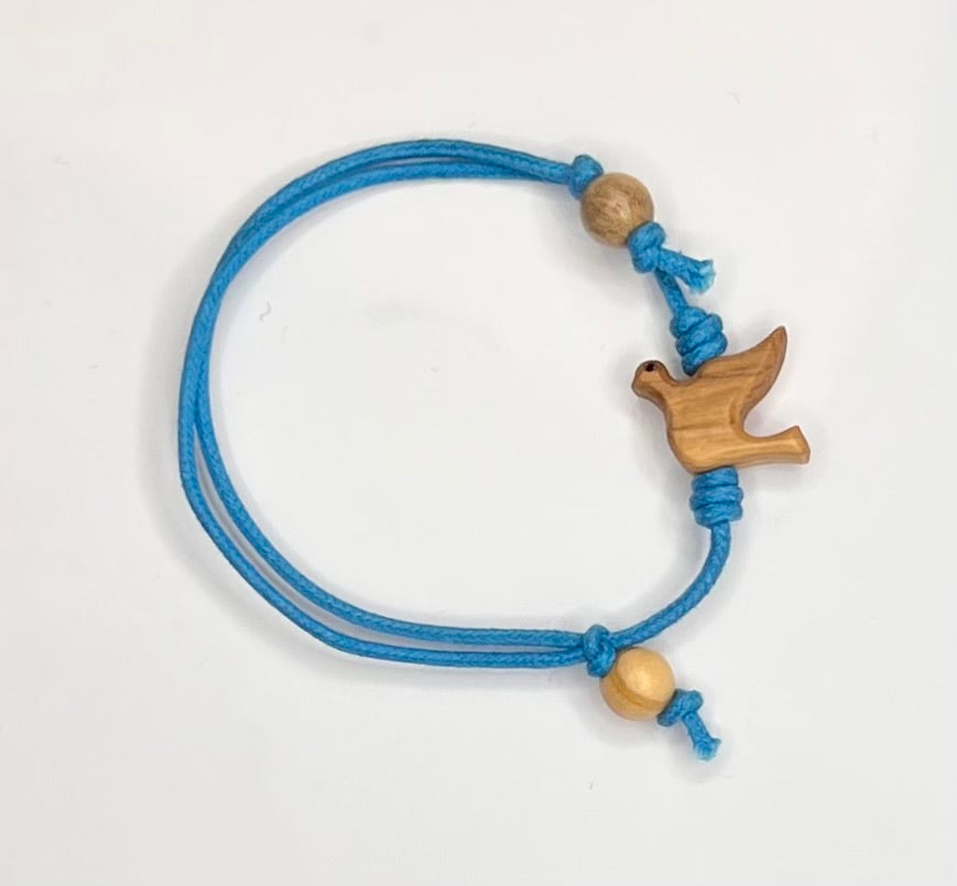 BRACCIALE con COLOMBINA, REGOLABILE