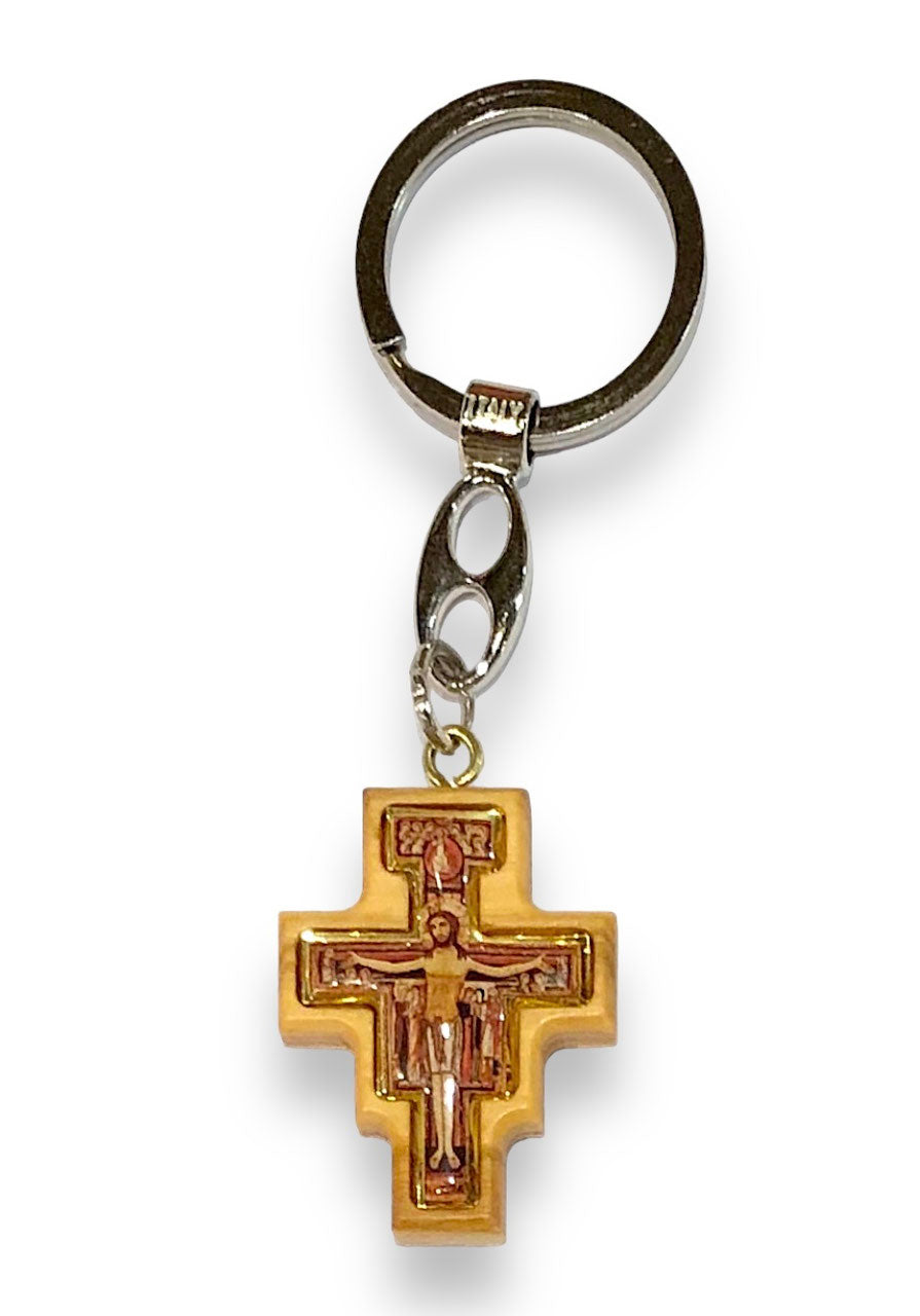 PORTACHIAVI CON CROCE di SAN DAMIANO