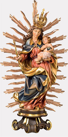 MADONNA BAROCCA CON RAGGIERA