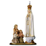 GRUPPO APPARIZIONE DI FATIMA CON CORONA