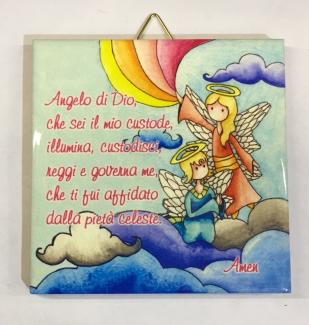 MATTONELLA SOLIDALI ANGELI  10 X 10cm