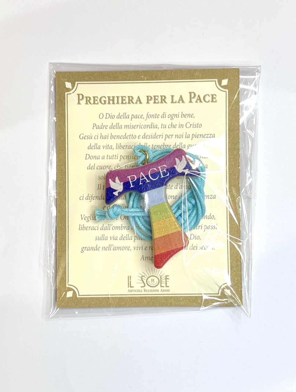 COLLANINE TAU DELLA PACE e PREGHIERA in ITALIANO E IN INGLESE