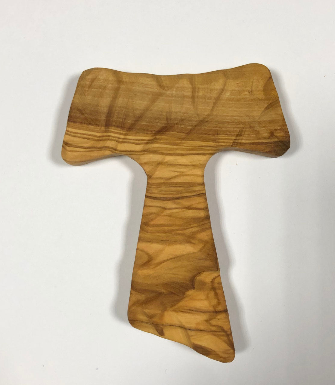 TAU da  parete in Legno d'ULIVO INTAGLIATO
