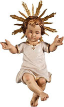 GESU' BAMBINO VESTITO CON GLORIOSA