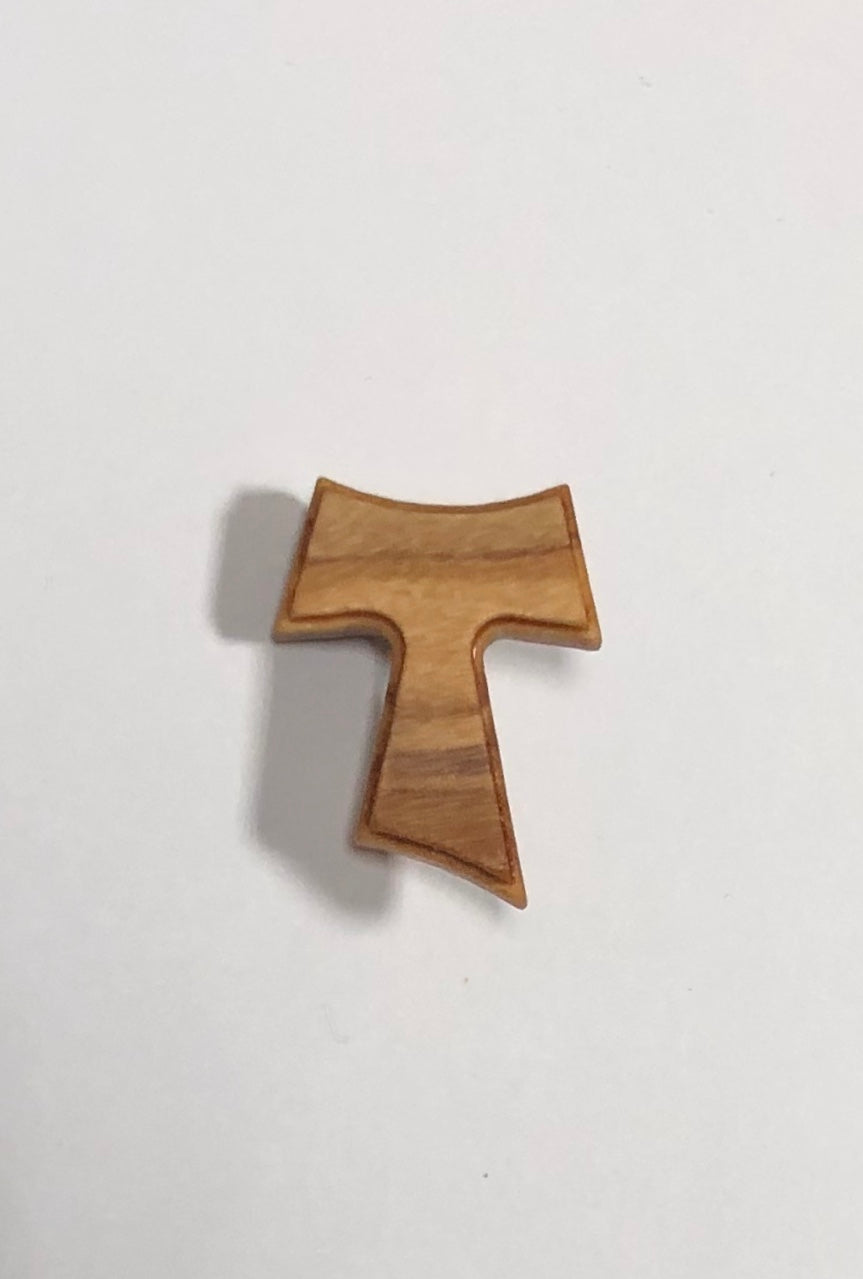 TAU CON SPILLA in legno d'ULIVO
