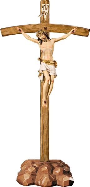 CRISTO PISA SU PIEDISTALLO