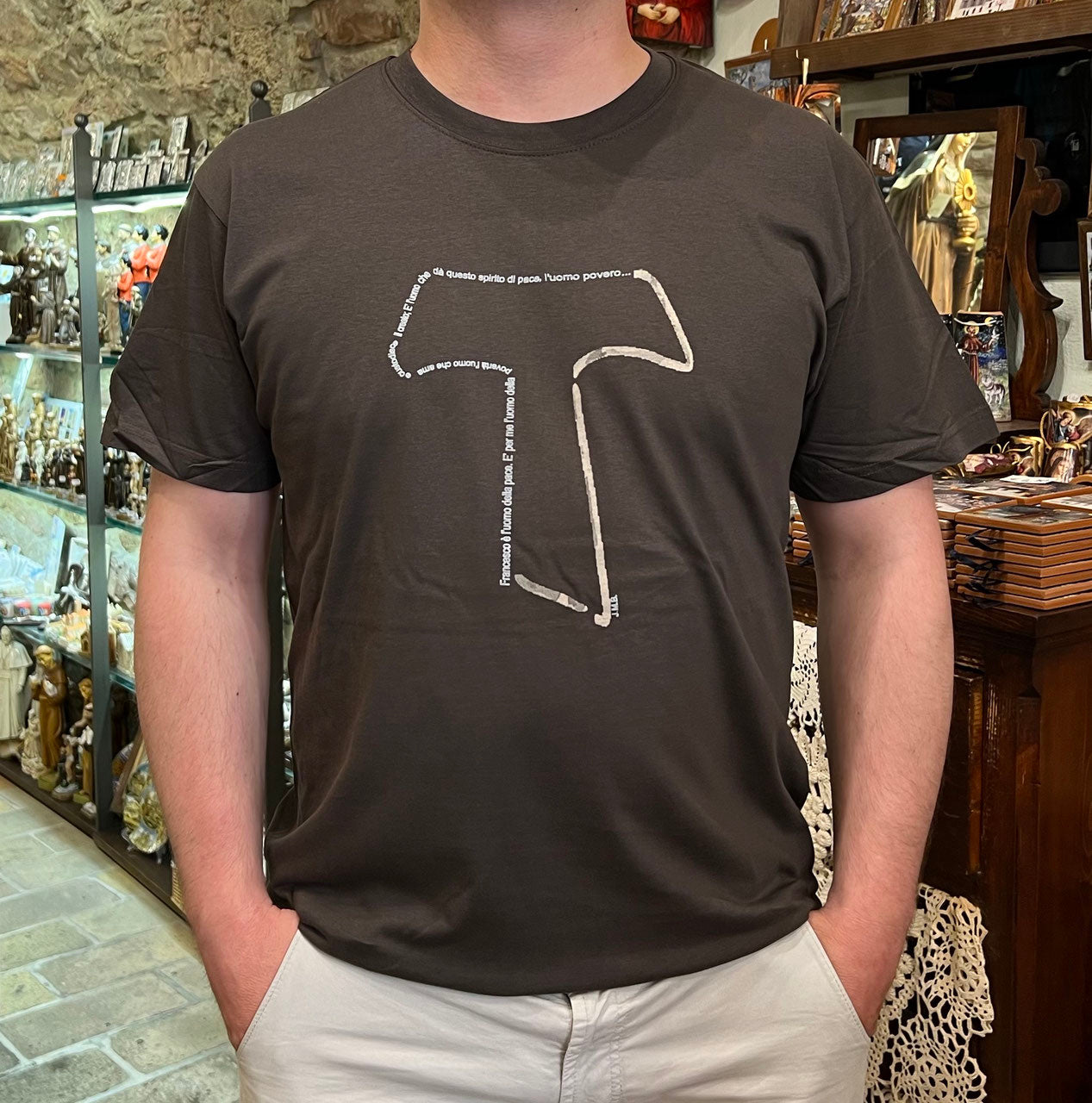 T-SHIRT con TAU stampato
