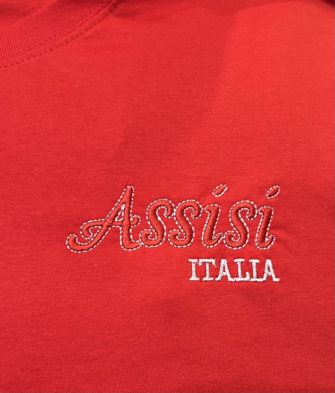 T-SHIRT CON RICAMO "ASSISI"