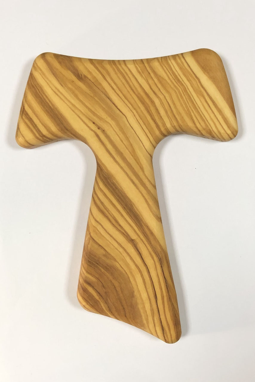 TAU DA PARETE IN LEGNO D'ULIVO