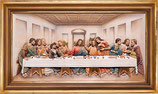 ULTIMA CENA RILIEVO LEONARDO DA VINCI