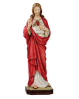 STATUA SACRO CUORE DI GESU 50 CM