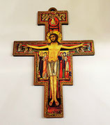CROCIFISO SAN DAMIANO 14 cm