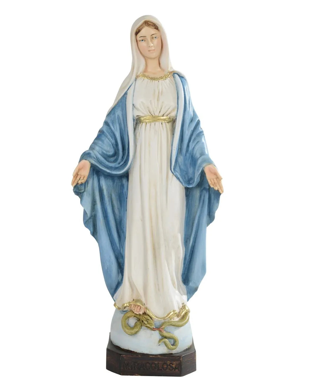 Statua della Madonna Immacolata in resiana 20-30-40cm
